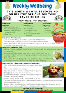 April Healthy alternatives